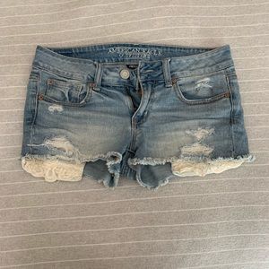American Eagle shortie shorts